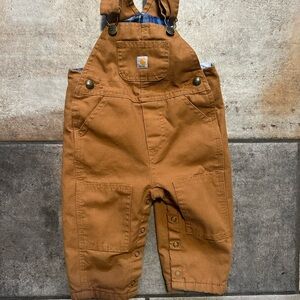 Carhartt Kids Brown Overalls